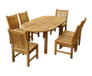 Anderson Teak Bahama Sahara 7-Piece 8' Rectangular Dining Set - Set-82