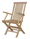 Anderson Teak Bristol Folding Armchair - CHF-2011
