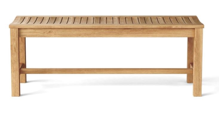 Anderson Teak Casablanca 2-Seater Backless Bench - BH-448B