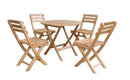 Anderson Teak Chester Alabama 5-Piece Bistro Set  - Set-226