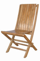Anderson Teak Comfort Folding Chair (Sold as a Pair) - CHF-301