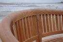 Anderson Teak Curve 3 Seater Bench Extra Thick Wood - BH-005CT