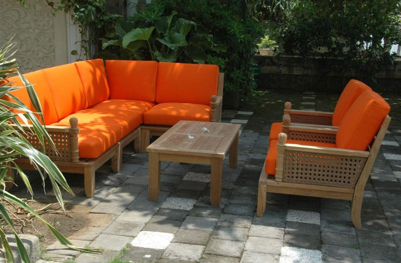 Anderson Teak Luxe 8-Piece Modular Set - Set-74