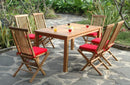 Anderson Teak Montage Bristol 7-Piece Dining Set  - Set-202