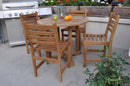 Anderson Teak Montage Windham  5-Piece Dining Set B - Set-129