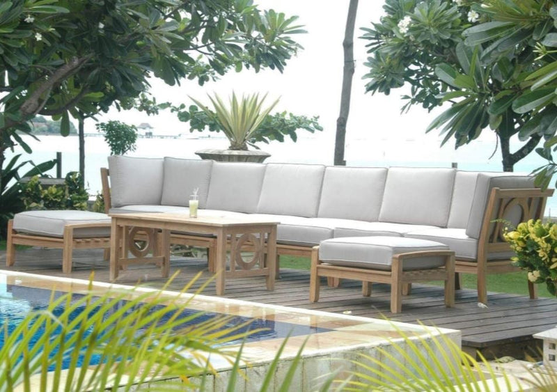 Anderson Teak Natsepa 9-Piece Modular Set B - Set-140