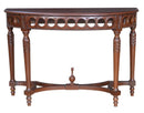 Anderson Teak Neoclassical Demilune Console - HT-101