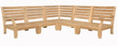 Anderson Teak Riviera Luxe 5-Piece Modular Set - Set-92
