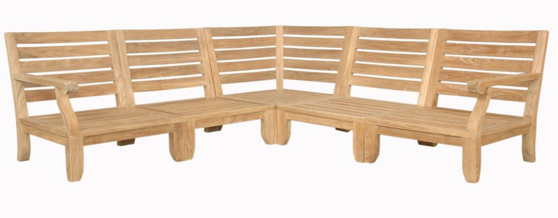 Anderson Teak Riviera Luxe 5-Piece Modular Set - Set-92