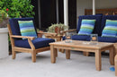 Anderson Teak Riviera Luxe 7-Piece Modular Set With Rectangular Table B - Set-97