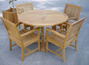 Anderson Teak Tosca Rialto Armchair 5-Piece Dining Set - Set-17