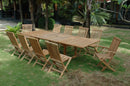 Anderson Teak Valencia Classic 11-Piece Dining Set - Set-32B