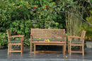 Anderson Teak Victoria Montage 4-Piece Conversation Set  - Set-230
