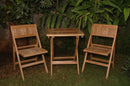 Anderson Teak Windsor 3-Piece Square Bistro Set  - Set-22