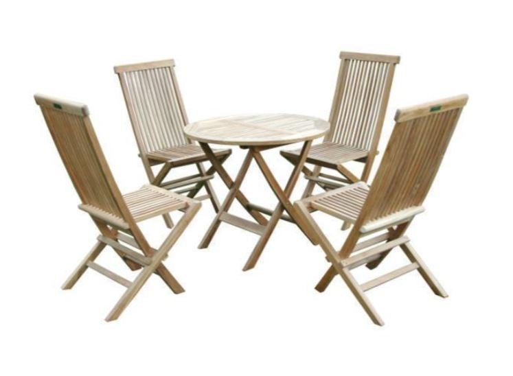 Anderson Teak Windsor Classic 5-Piece Bistro Set  - Set-108B