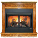 Buck Stove Standard Dark Oak Mantel for Gas Stoves and Fireboxes - PA KDM