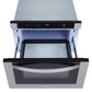 Cosmo 24 in. Built-in Microwave Drawer with Automatic Presets, Touch Controls, Defrosting Rack and 1.2 cu. ft. Capacity in Stainless Steel - COS-12MWDSS