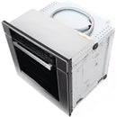 Cosmo 30 in. 5 cu. ft. Single Electric Wall Oven with True European Convection and Self Cleaning in Stainless Steel - COS-30ESWC