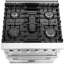Cosmo 30 in. Slide-In Freestanding Gas Range with 5 Sealed Burners, Cast Iron Grates, 4.5 cu. ft. Capacity Convection Oven in Stainless Steel - COS-EPGR304