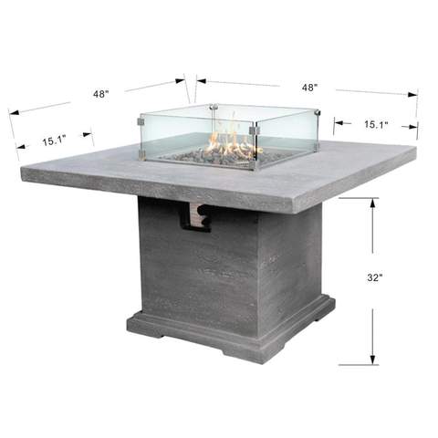 Elementi Birmingham Dinning Table High Performance Cast Concrete