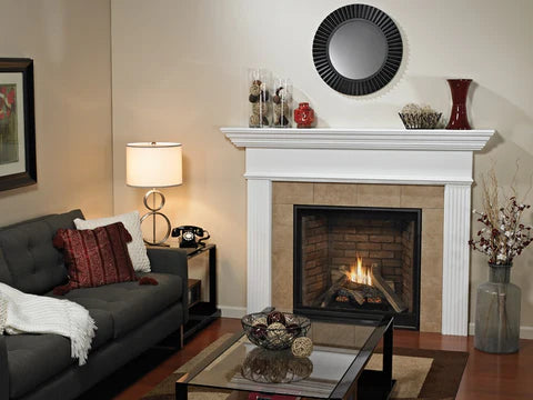 Empire Comfort Systems 32" Tahoe Clean-Face Direct-Vent Traditional Fireplace Premium