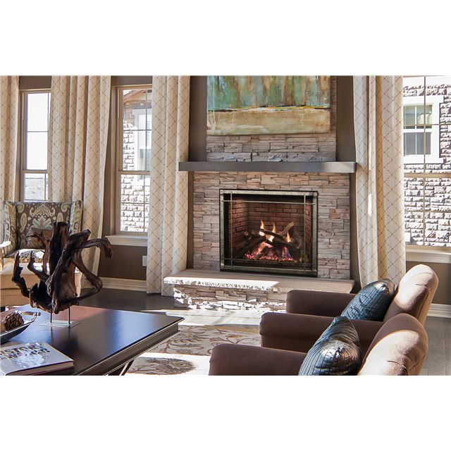 Empire Comfort Systems 40" Rushmore Clean Face Direct Vent Fireplace