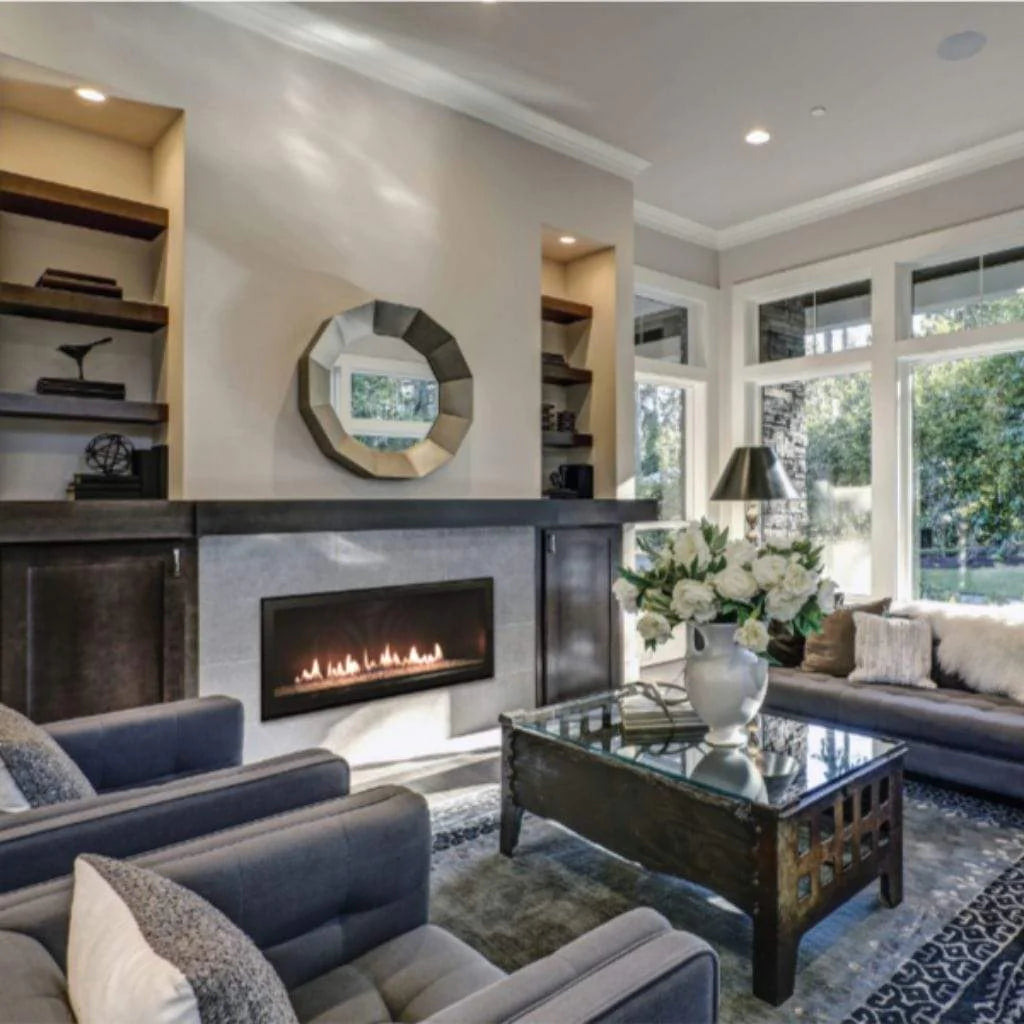 Empire Comfort Systems 48" Boulevard Direct Vent Linear Contemporary Gas Fireplace
