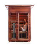 Enlighten Sauna Diamond 2 Person Infrared/Traditional Sauna - H-17376 - PrimeFair