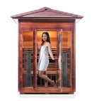 Enlighten Sauna Diamond 3 Person Infrared/Traditional Sauna - H-17377 - PrimeFair