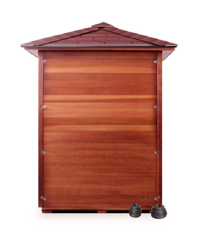 Enlighten Sauna Diamond 3 Person Infrared/Traditional Sauna - H-17377 - PrimeFair