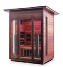 Enlighten Sauna Diamond 3 Person Infrared/Traditional Sauna - H-17377 - PrimeFair
