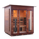 Enlighten Sauna Diamond 4 Person Infrared/Traditional Sauna - H-17378 - PrimeFair