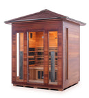 Enlighten Sauna Diamond 4 Person Infrared/Traditional Sauna - H-17378 - PrimeFair
