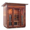 Enlighten Sauna Diamond 4 Person Infrared/Traditional Sauna - H-17378 - PrimeFair
