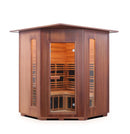 Enlighten Sauna Diamond 4C Person Infrared/Traditional Sauna - H-17379 - PrimeFair