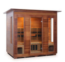 Enlighten Sauna Diamond 5 Person Infrared/Traditional Sauna - H-19378 - PrimeFair