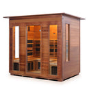 Enlighten Sauna Diamond 5 Person Infrared/Traditional Sauna - H-19378 - PrimeFair