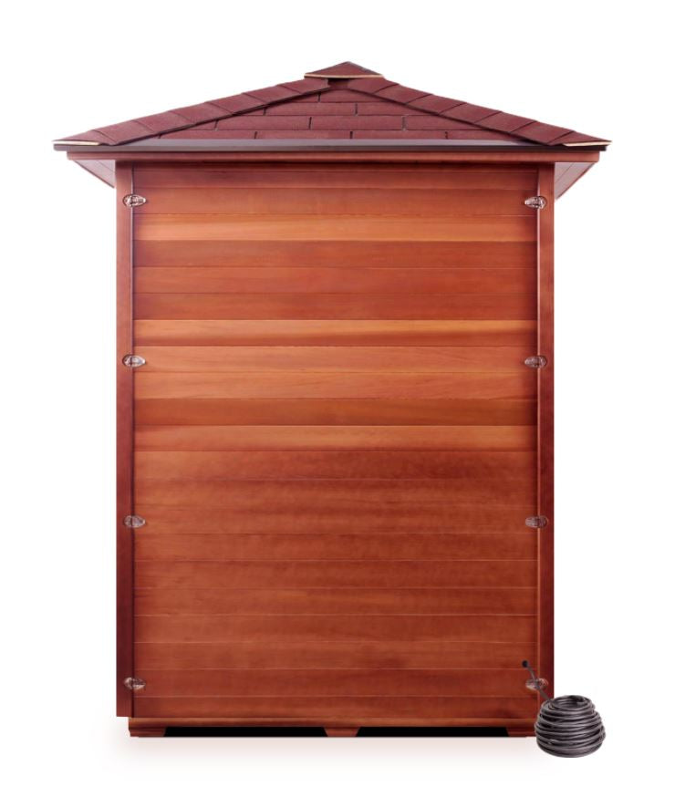 Enlighten Sauna MoonLight 2 Person Outdoor/Indoor Dry Traditional Sauna - T-16376 - PrimeFair