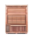 Enlighten Sauna MoonLight 3 Person Outdoor/Indoor Dry Traditional Sauna - T-16377 - PrimeFair