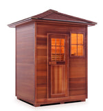 Enlighten Sauna MoonLight 3 Person Outdoor/Indoor Dry Traditional Sauna - T-16377 - PrimeFair