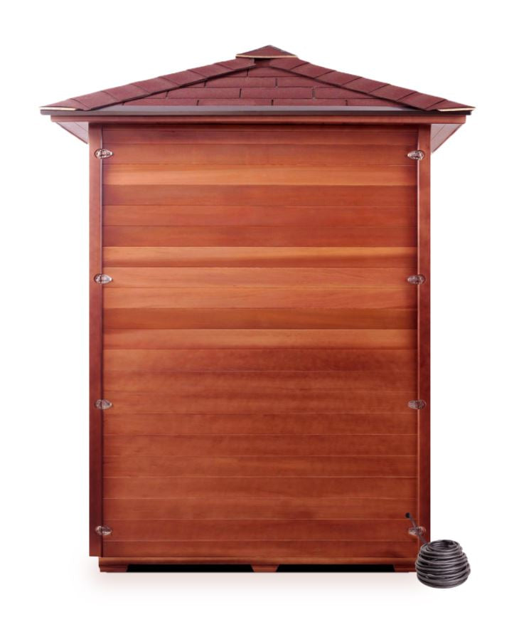 Enlighten Sauna MoonLight 3 Person Outdoor/Indoor Dry Traditional Sauna - T-16377 - PrimeFair