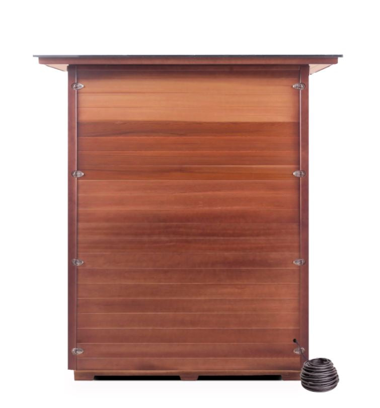 Enlighten Sauna MoonLight 3 Person Outdoor/Indoor Dry Traditional Sauna - T-16377 - PrimeFair