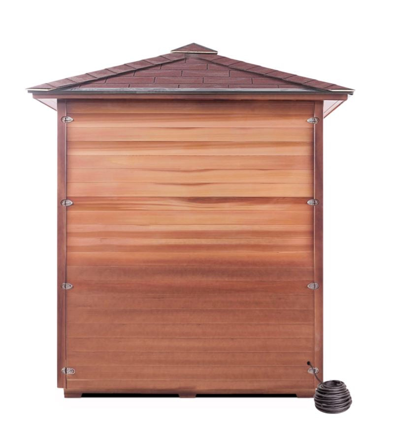 Enlighten Sauna MoonLight 4 Person Outdoor/Indoor Dry Traditional Sauna - T-16378 - PrimeFair