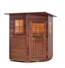 Enlighten Sauna MoonLight 4C Person Outdoor/Indoor Dry Traditional Sauna - T-16379 - PrimeFair