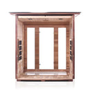 Enlighten Sauna Rustic 4 Person Outdoor/Indoor Full Spectrum Infrared Sauna - 17378 - PrimeFair