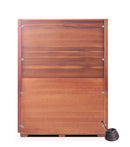 Enlighten Sauna Rustic 4C Person Outdoor/Indoor Full Spectrum Infrared Sauna - 17379 - PrimeFair
