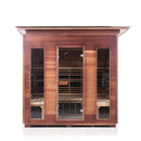 Enlighten Sauna Rustic 5 Person Outdoor/Indoor Full Spectrum Infrared Sauna - 19378 - PrimeFair