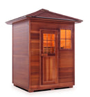 Enlighten Sauna Sapphire 3 Person Infrared/Traditional Sauna - H-16377 - PrimeFair