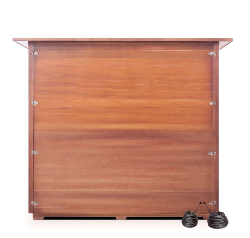 Enlighten Sauna Sapphire 5 Person Infrared/Traditional Sauna - H-16380 - PrimeFair