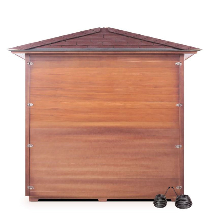 Enlighten Sauna Sapphire 5 Person Infrared/Traditional Sauna - H-16380 - PrimeFair